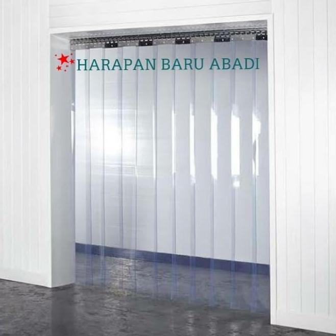 Tirai Plastik PVC Curtain 100 x 220 cm Set