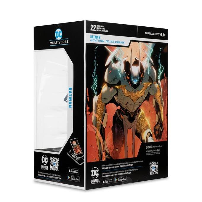 Mcfarlane Toys Batman Final Batsuit (Justice League: The Sixth Dimension) Mega Figure
