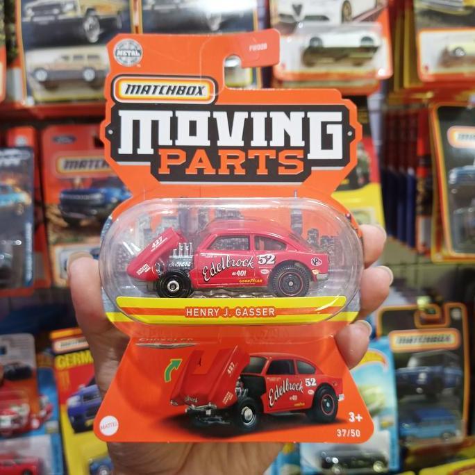 Matchbox Moving Parts Henry J Gasser Merah 2022