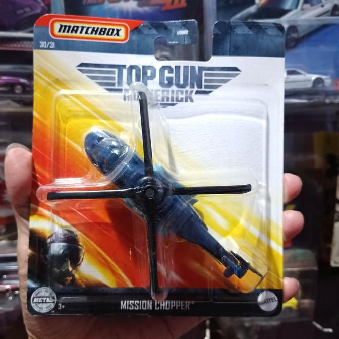 Matchbox sky buster TOP GUN Maverick Mission Chopper Helikopter