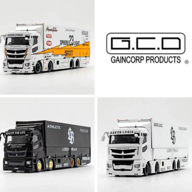 Gcd Liberty Walk Trus Mitsubishi Fuso Great White Bla Sphere