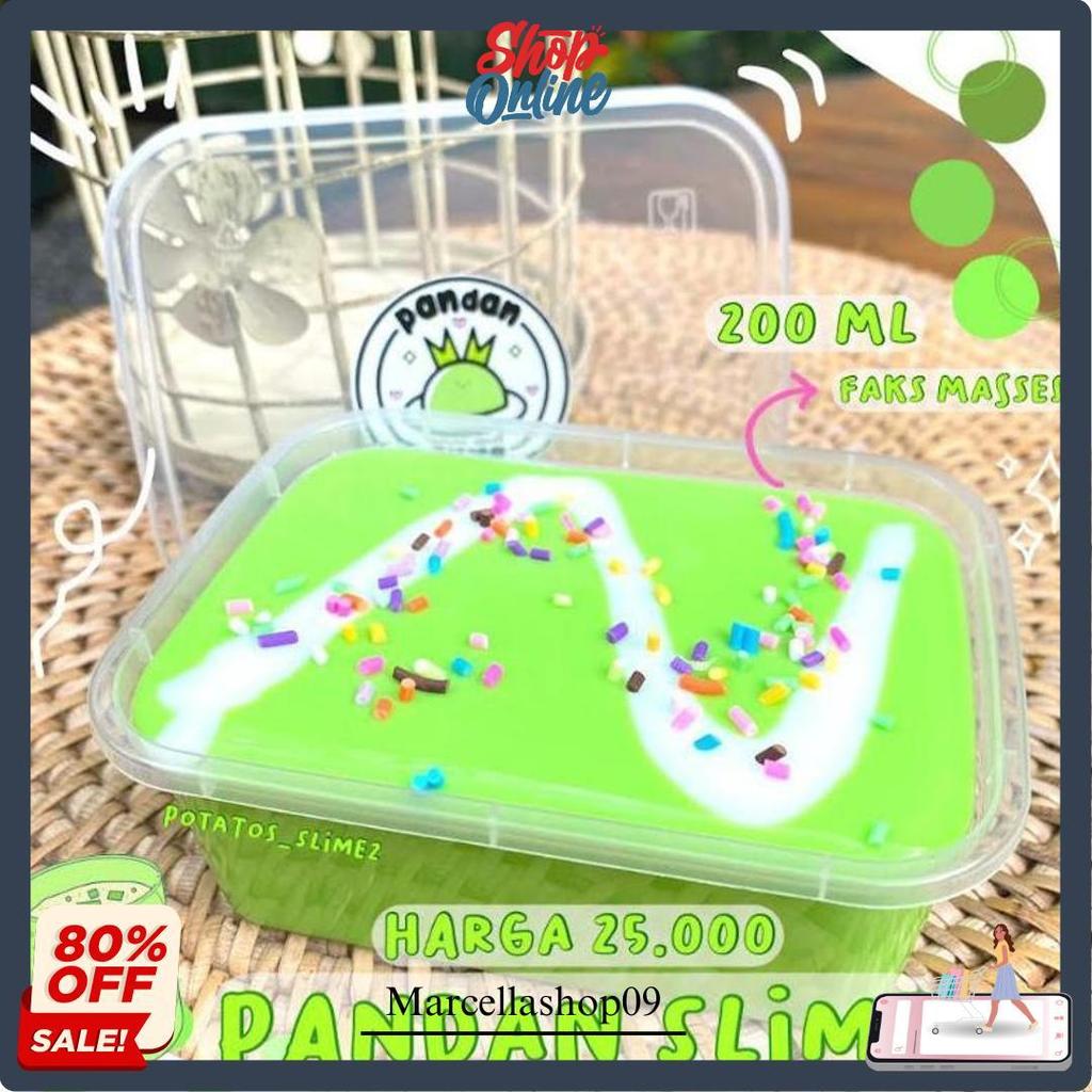 Pandan Slime By Potatos_Slime2 | Termurah Slime Potatos Termurah Banget