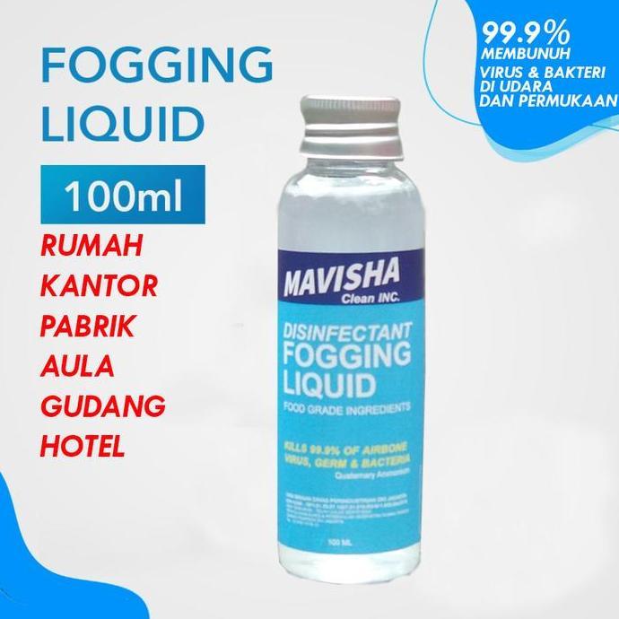 BERKUALITAS Cairan Fogging - Fogging Liquid Mobil - Foging Desinfektan 100ml