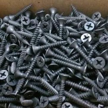 Skrup Gypsum 5 Cm Skrup Hitam Skrup Tajam