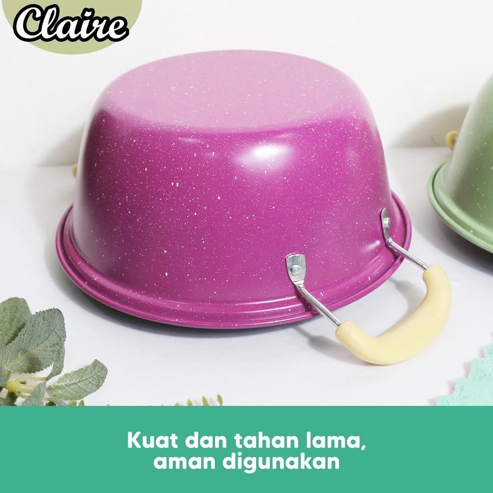 Bisa Cod Panci Sop Banyak Ukuran / Panci Sop Enamel Stainless / Soup Pot Panci Susu Enamel ||