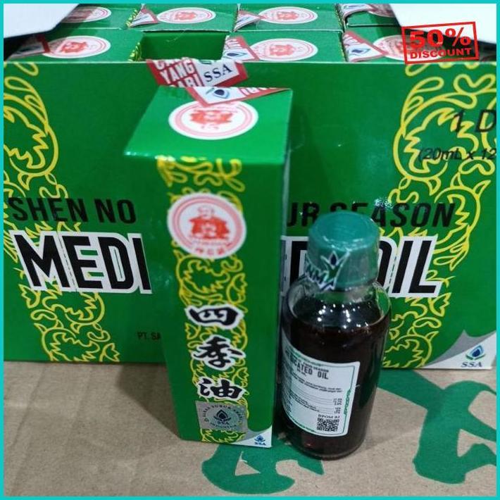 Medicated Oil 20Ml Dijamin Original Rekomendasi