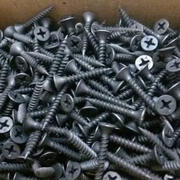 Skrup Gypsum 3 Cm Skrup Hitam Skrup Tajam