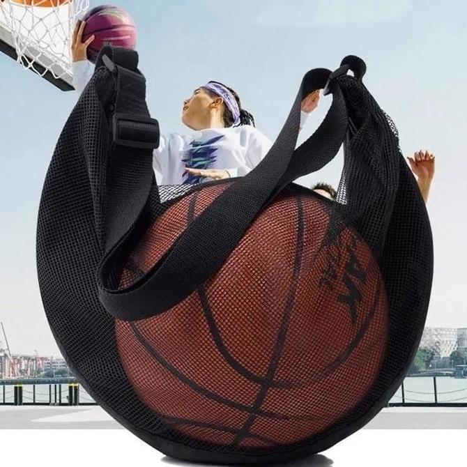 MOKAYA - Tas Bola Basket Backpack Sekolah Tas Olahraga Selempang Baru Tas Penyimpanan Latihan Basket
