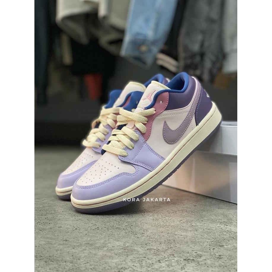Air Jordan 1 Low Pastel Purple Women Original 100% BNIB