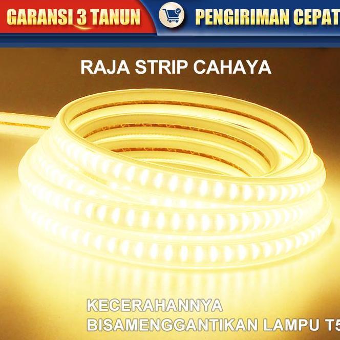 Lampu Led Strip Selang Flexible Ght Lht Strip Lampu Hias Ruanganpaket Lampu 1M 50M Kuning Putih Neon