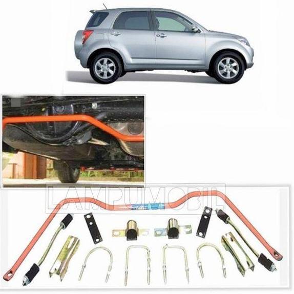 Stabilizer Belakang Mobil Rush / Terios Lama 2008 - 2017 Komplit Hemat
