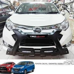 Tanduk Depan Mobil Avanza / Xenia 2004 - 2025 Model Luxury X Bahan Plastik Abs Terbaik