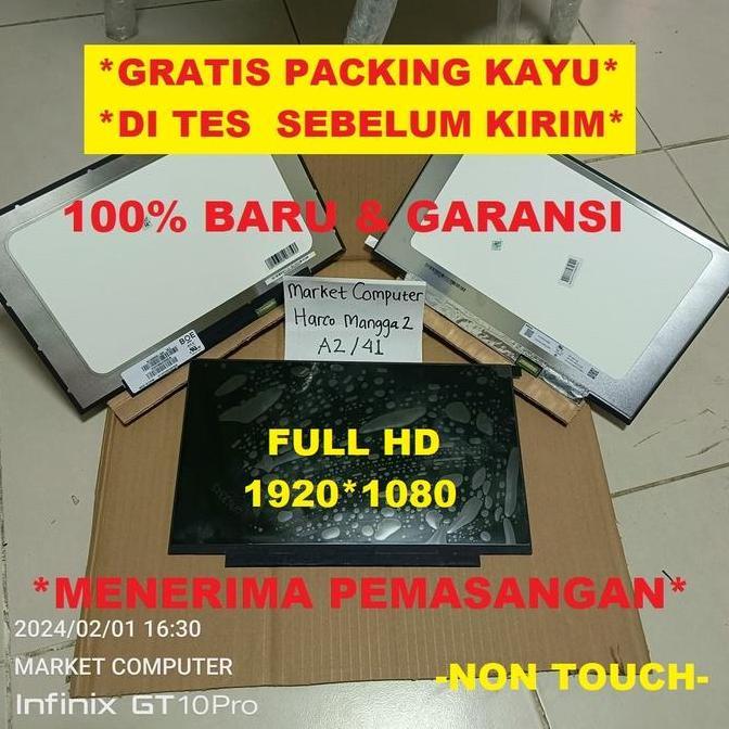 LAYAR LED LCD LENOVO THINKBOOK 14 IIL G2 ARE G3 ALC 14-IIL 14G2ARE FHD