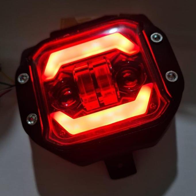 HEADLAMP KLX CRF WR DAYMAKER / BATOK LAMPU SET COVER PNP LAMPU DAYMAKER