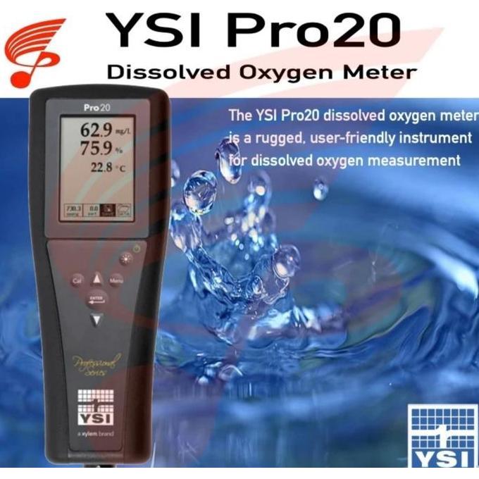Promo Terbaru, Do Meter Dissolved Oxygen Meter | Ysi Pro20 Pro 20 With 4 Meter Cable