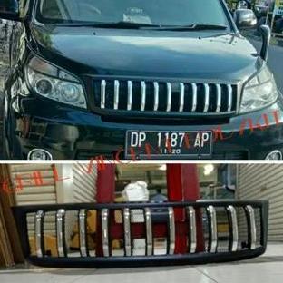 Grill Depan Mobil Rush / Terios Lama 2008- 2015 Model Appolo Bahan Fiberglass Hemat