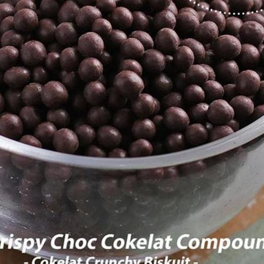 Tulip Crispy Chocolate 100Gr Choco Ball Crispearls Compound Topping