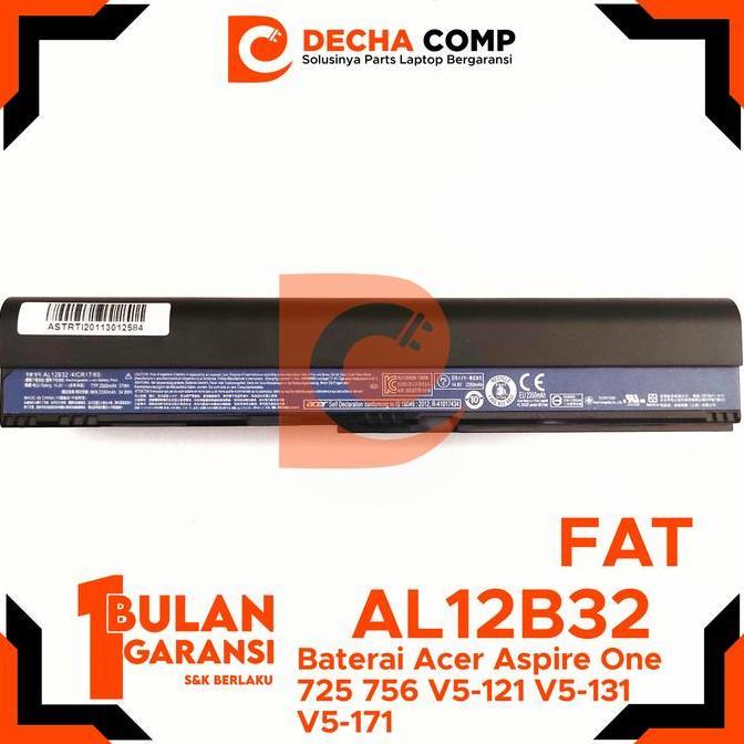 Baterai Original Acer Aspire One AO725 725-0635 725-0802