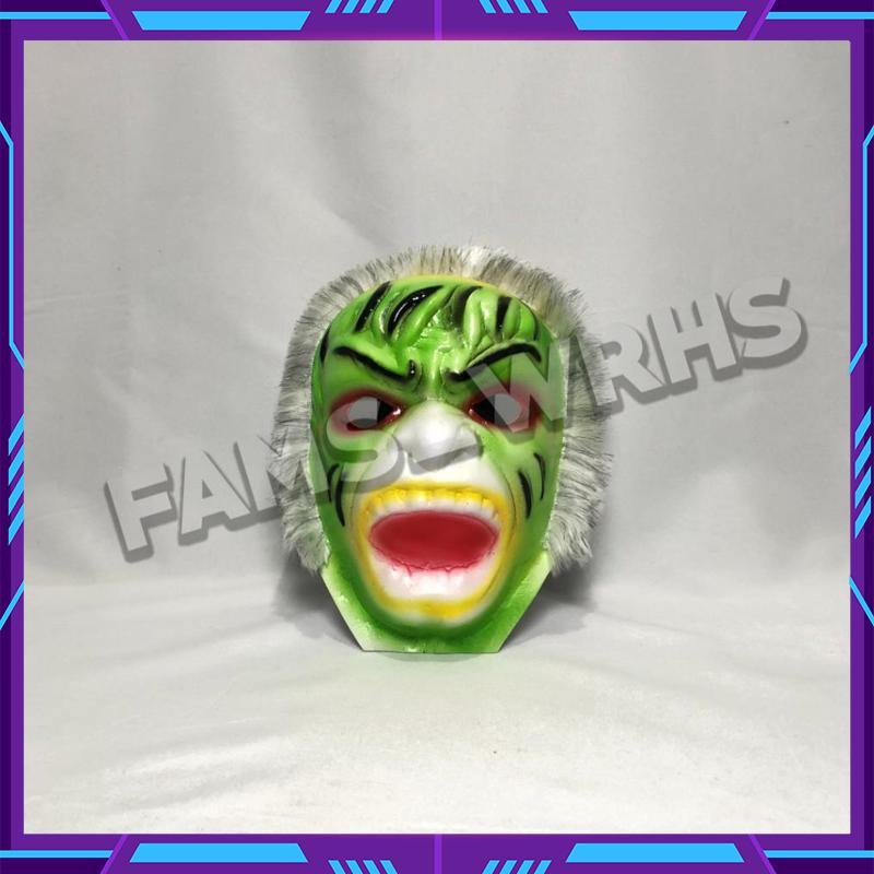 Topeng Hanoman Hijau Spons Topeng Hulk Topeng Anoman Topeng Anak Promo Terbaru