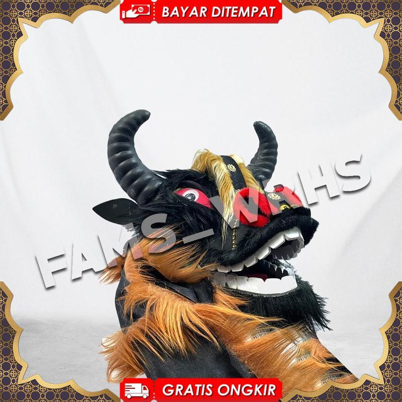 Bantengan Anak Bantengan Mangap Spons Topeng Bantengan Kerbau SUPER