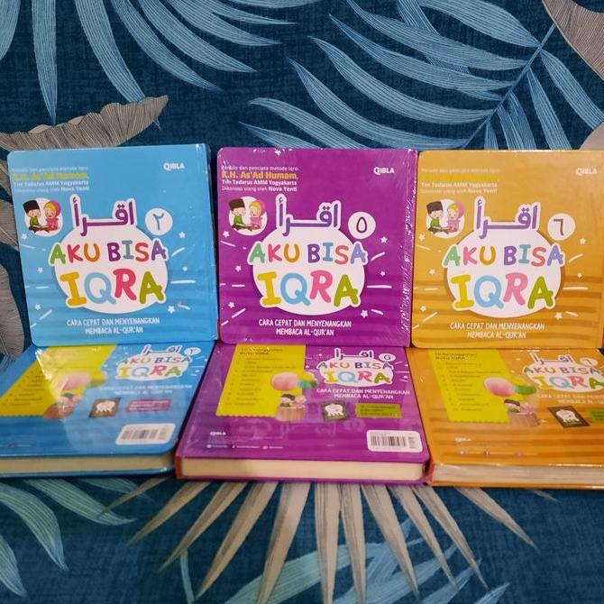 Boardbook Aku Bisa Iqra Iqro Qibla Cara Cepat Anak Membaca Al Quran