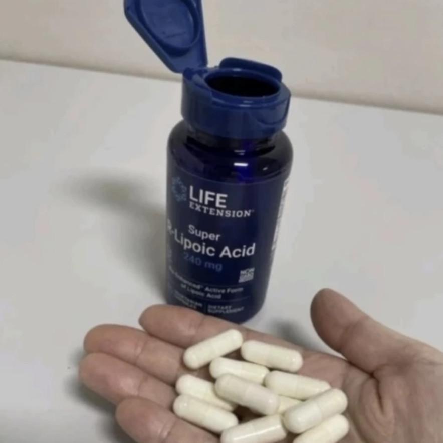 Life Extension Super R-Lipoic Acid, 240 Mg, 60 Capsules Original