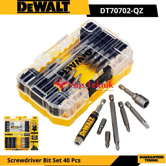 DEWALT DT70702 Mata Obeng Set Screwdriver Bit Set 40Pcs DT70702-QZ