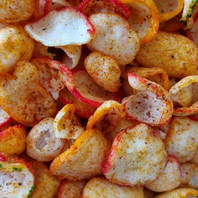 Krupuk Seblak Kencur 1 bal WAR