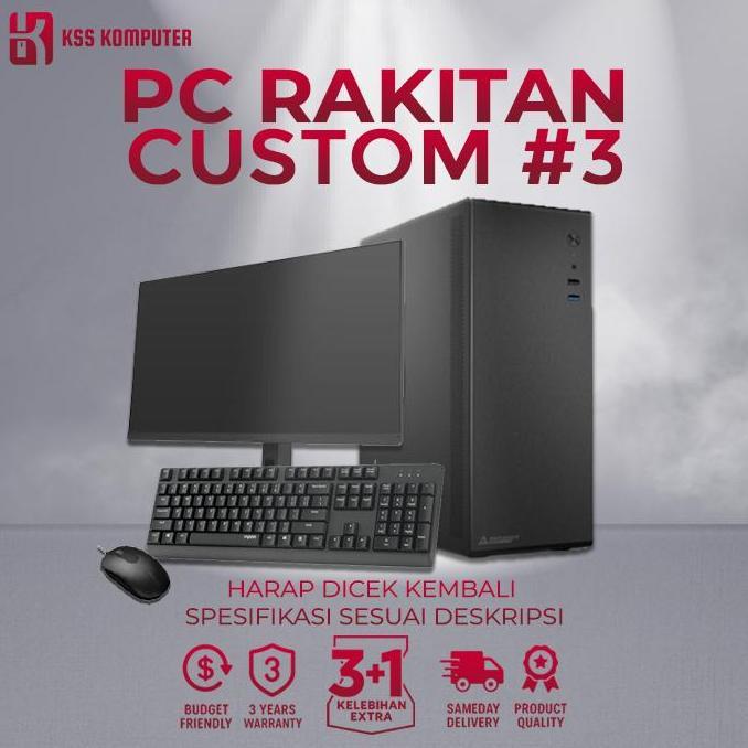 KOMPUTER / PC RAKITAN CUSTOM #SPEC 3 (PENAWARAN Khusus)