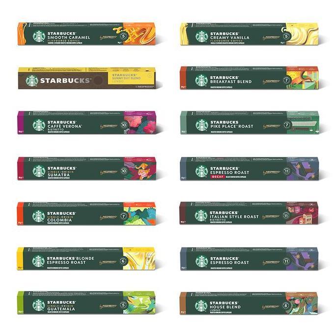 Starbucks Nespresso Coffee Capsule Capsules / Kapsul Kopi