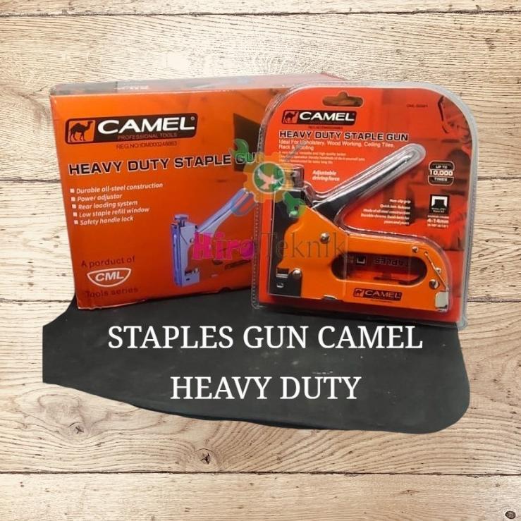 STAPLES GUN CAMEL HEAVY DUTY