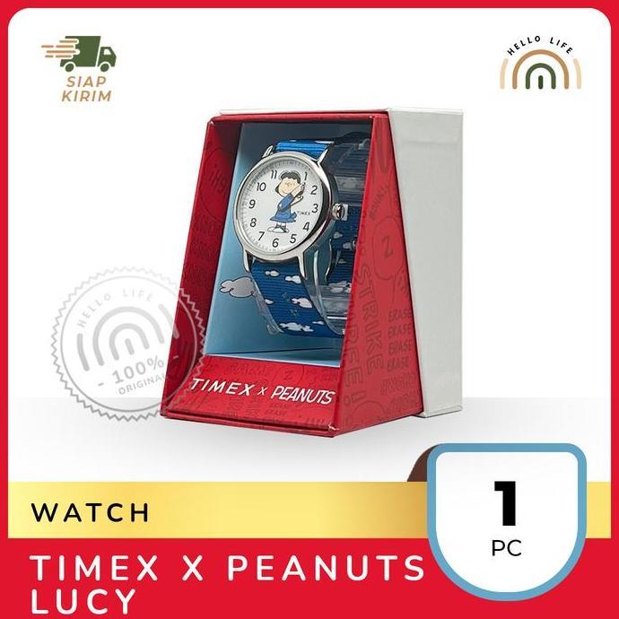 Timex x Peanuts Girl - 100% Original Timex PROMO AWAL TAHUN