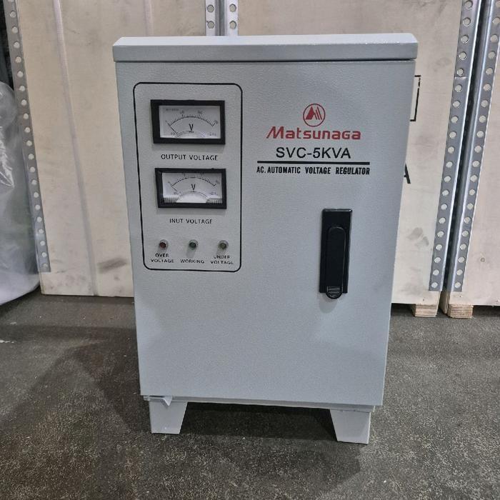 Stabilizer Matsunaga 5000 Watt Stavol Matsunaga Free Packing Kayu Original Dan Terpercaya