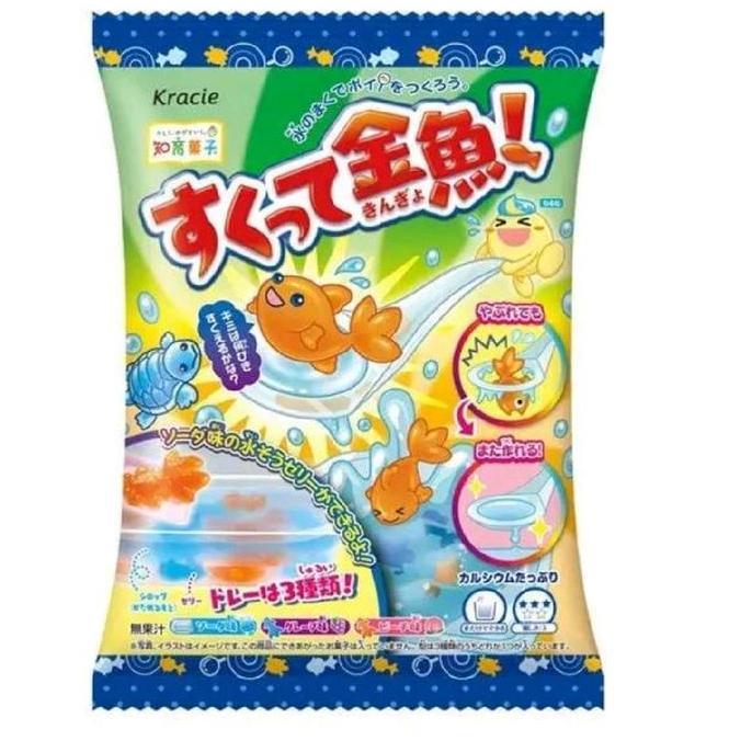KRACIE POPPIN COOKIN CANDY GOLDFISH 14 GRAM