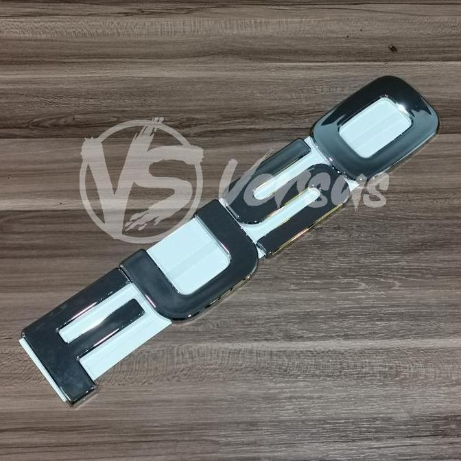 Emblem Fuso Besar / Logo Tulisan Fuso Besar / Tulisan Fuso Depan Truk PREMIUM