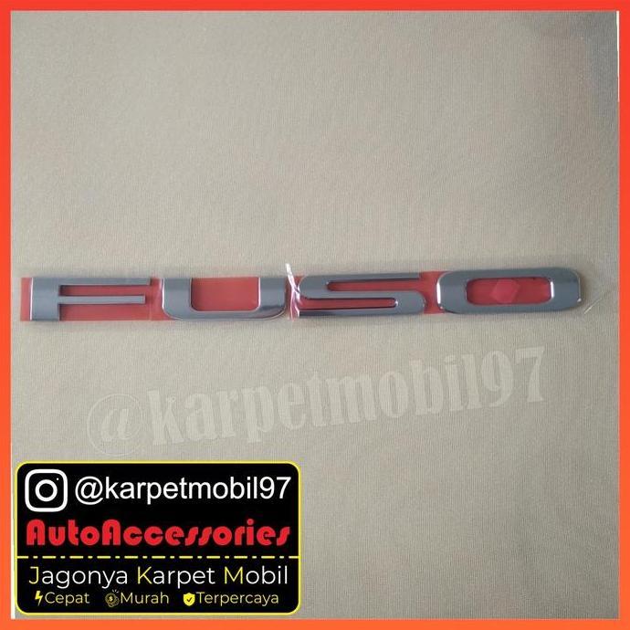 Emblem FUSO Asli Canter KTB Besar Logo Fuso Canter Mitsubishi READY