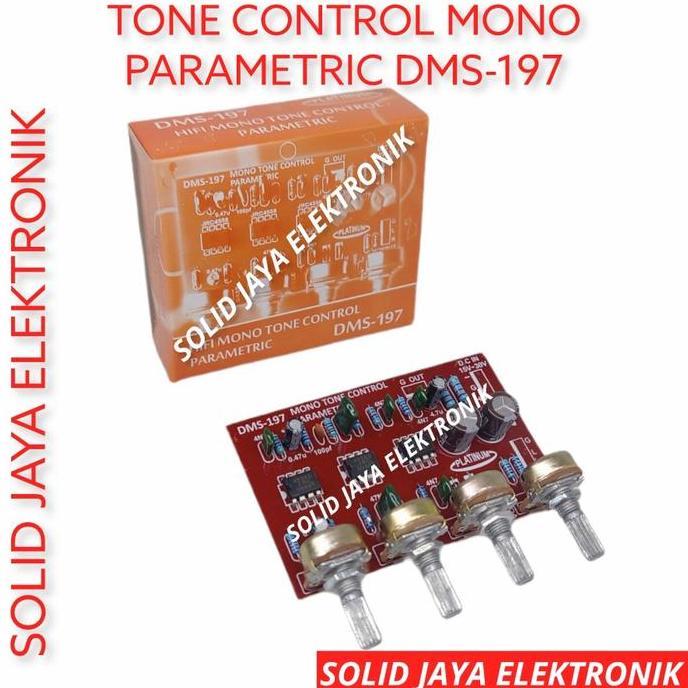 Promo KIT TONE CONTROL MONO PARAMETRIC DMS197 HI FI  MIDLE TONE KONTROL PARAMETRIK VOKAL MIDLE MIDDL
