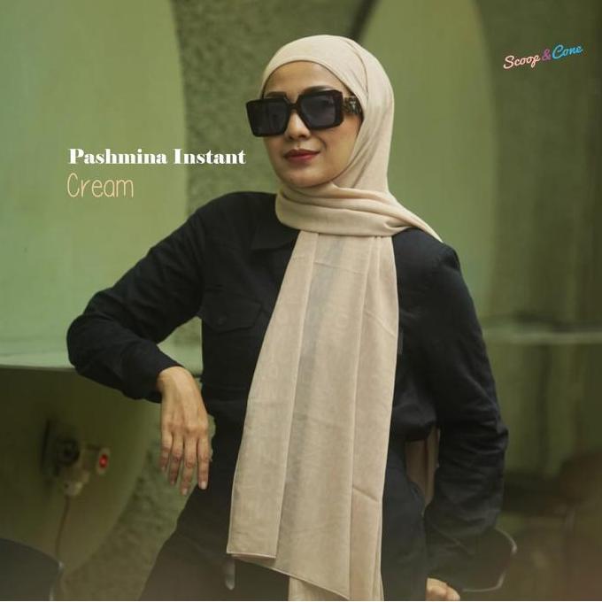 Jual, Monel - Hijab Pashmina Instan