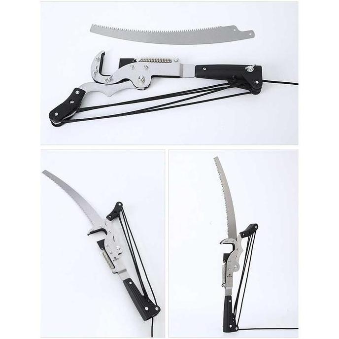 Gunting Pisau Gergaji Tarik Pemotong Ranting Dahan Batang Pohon Tinggi