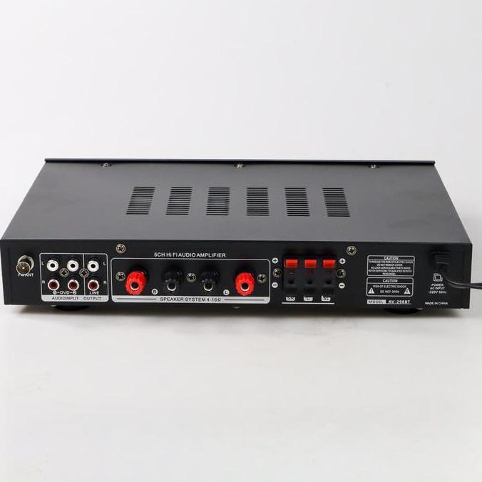 Promo Sunbuck Audio Amplifier Bluetooth DAC Home Stereo 5 Channel - DAC Home Stereo Amplifier - AV-2