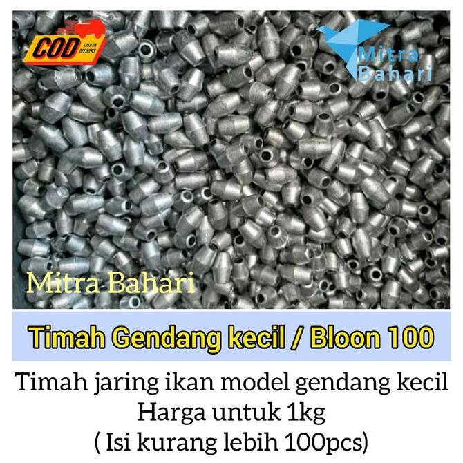 Timah Jaring Ikan | Timah Bloon 100 | Timah Pemberat Jaring | Timah Kiloan | Timah Cod | Timah Genda