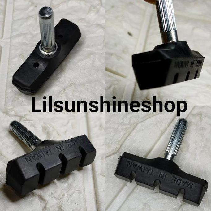 Karet Rem Cantilever Brake Shoe Sunduk TAIWAN Sepeda MTB Federal Jadul