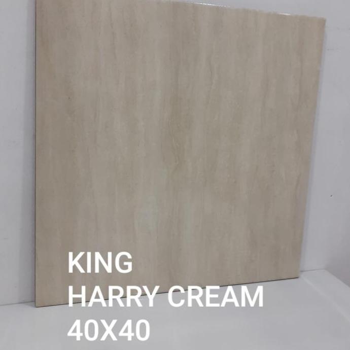 keramik lantai king harry kilap 40x40