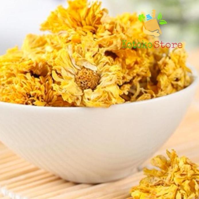 Teh Bunga Chrysanthemum Premium / Bunga Krisan Kering / Teh Bunga Mekar murah