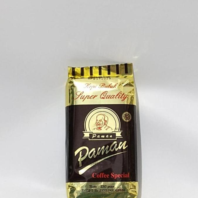Ready Kopi Paman Jambi Kopi Cap Paman Kopi Robusta Jambi 250gram