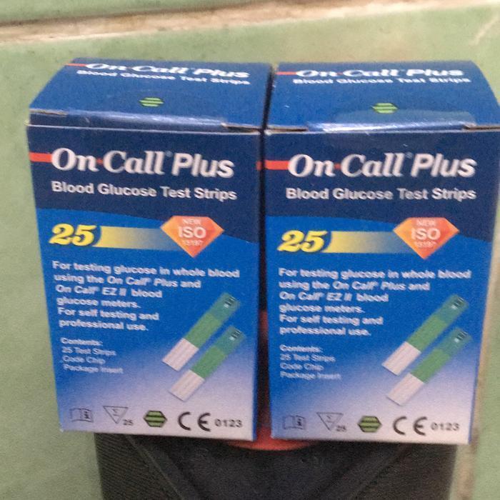 Strip Gula On Call Plus Cek Gula Darah On Call Plus