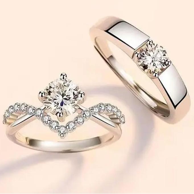 Cincin Tunangan Titanium Couple