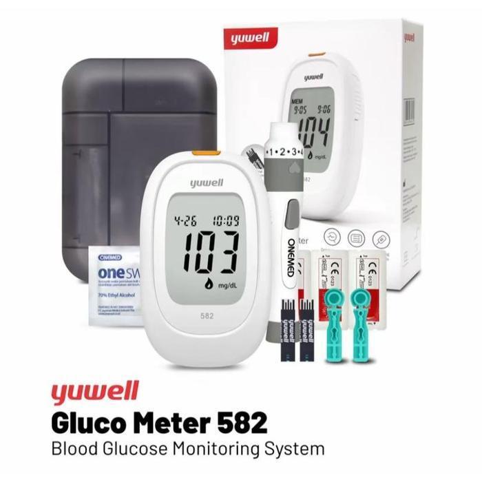 [PAKET TERLARIS] CEK TENSI DARAH DIGITAL & ALAT CEK GULA DARAH DIABETES