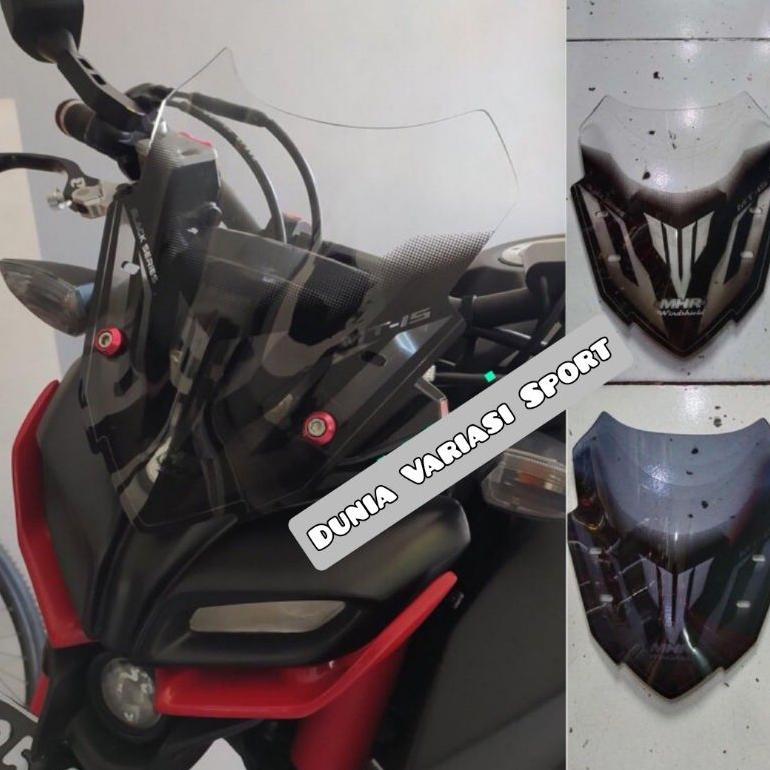 Winshield/Visor Winsil Mhr MT15 Yamaha Mt 15 Black Series