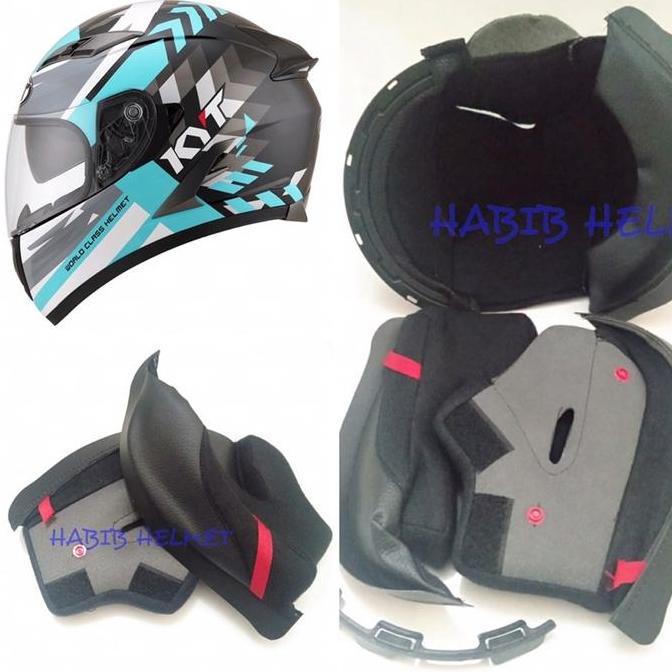 ORIGINAL BUSA HELM KYT VENDETTA 2 FALCON PIPI FULLSET READY STOCK